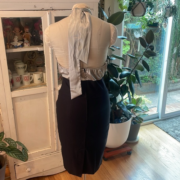 HAVE Halter midi cocktail dress - L - Picture 3 of 6